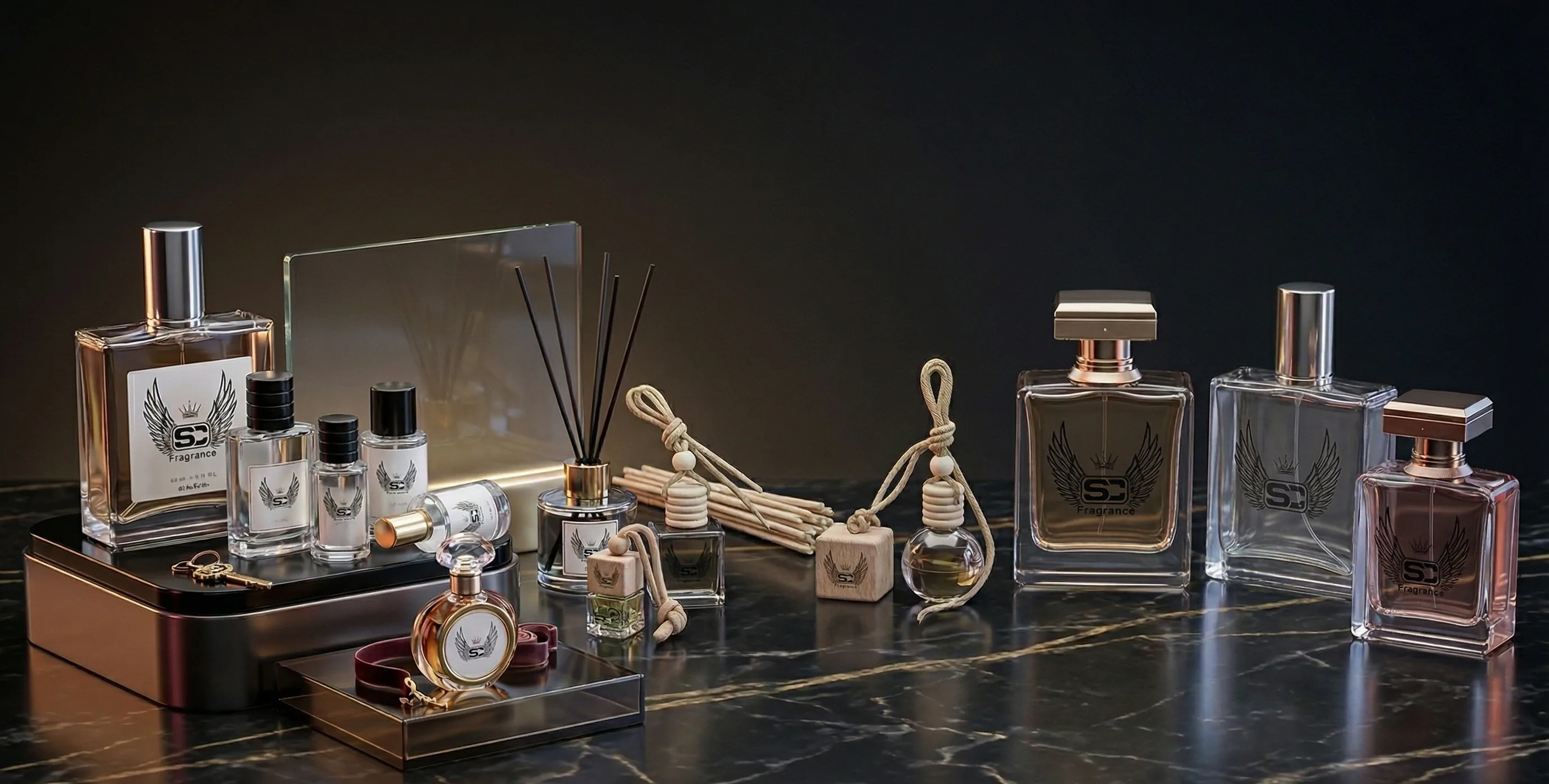 SC Fragrance gift-ready packaging