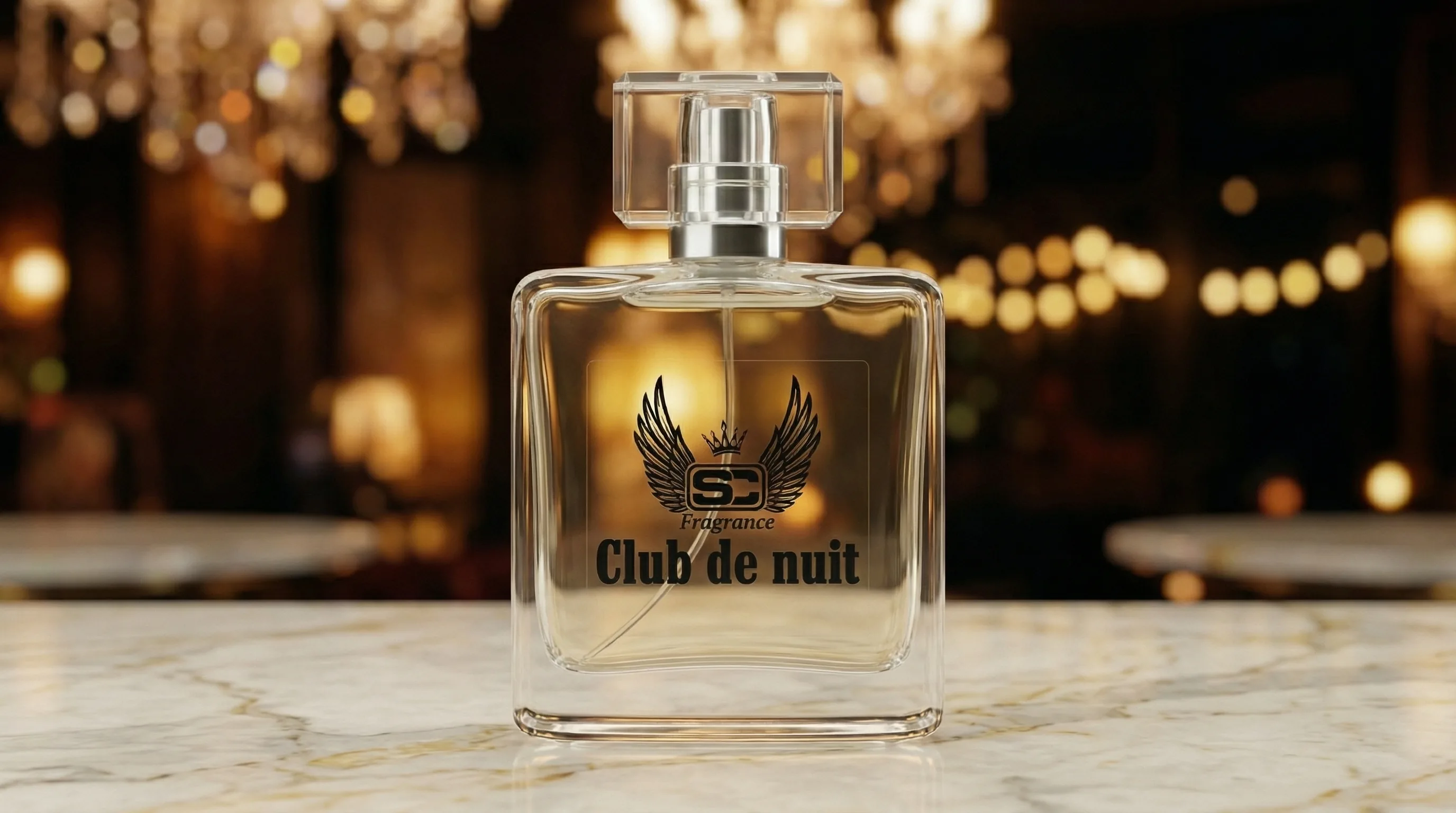 SC Fragrance bottle