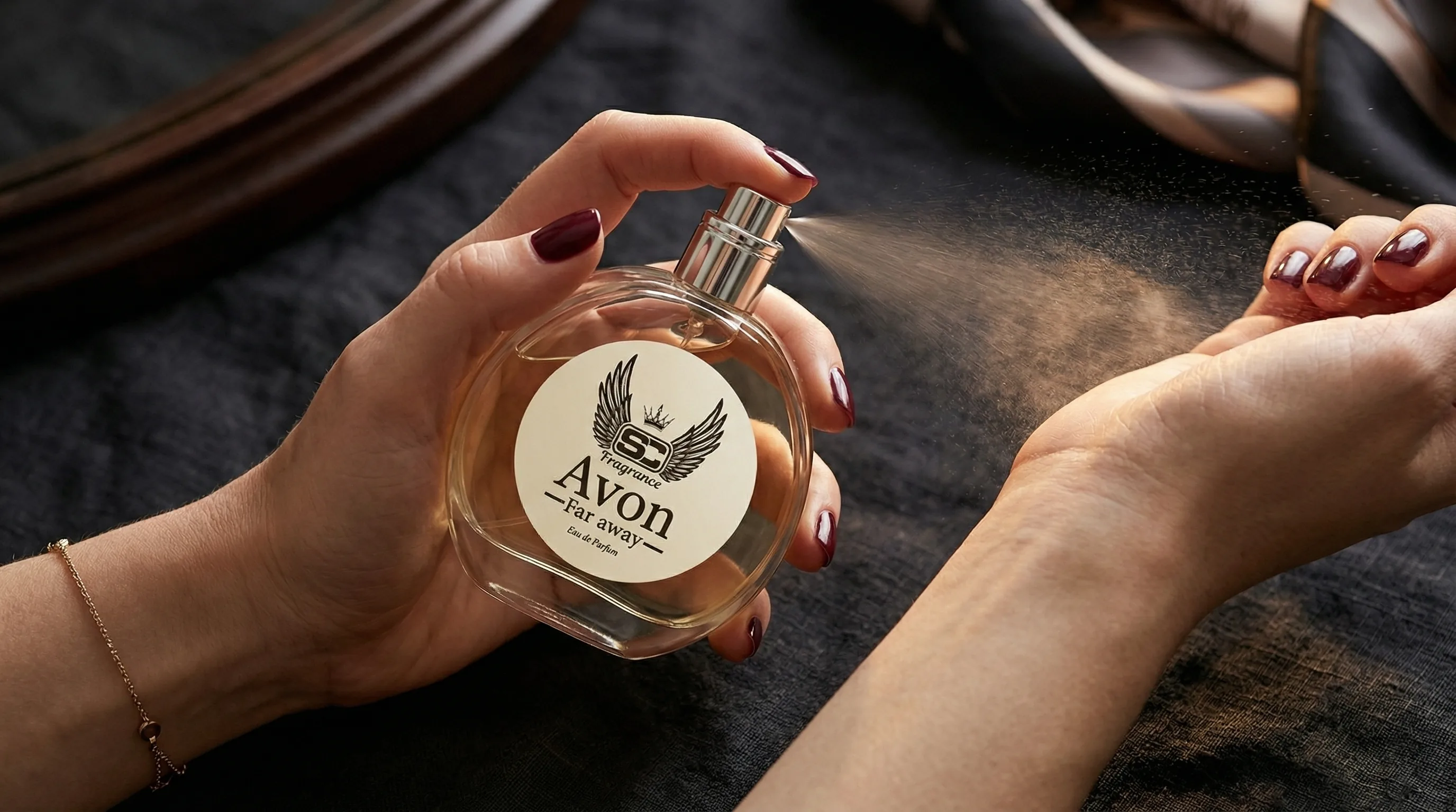 Hand spraying SC Fragrance